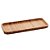 Kit com 2 Bandejas de Bambu Retangular 28x11x1,5cm - Imagem 2