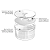 Conjunto Secador E Organizador De Salada Clear Fresh 5,5l - Imagem 2