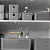 Cesto Organizador Multiuso Lavanderia Flow 34x15x13 Chumbo - Imagem 7