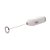 Mini Mixer Misturador Elétrico p/ Bebidas de Inox Branco - Imagem 2