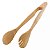 Pegador de Saladas Pinça em Bambu Multiuso 21cm - Imagem 2