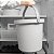 Kit Balde 8,5l E Bacia 5l Multiuso Limpeza Lavanderia Roupa - Imagem 5