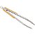 Kit Pegador Bambu E Inox Carne  Salada Pinça 34cm e 27cm - Imagem 6