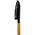 Kit c/5 Facas de Corte Inox Premium Wood Black Cabo Madeira - Imagem 2