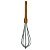 Kit 7 Utensílios Cozinha Silicone Cinza Cabo Madeira Acácia - Imagem 6