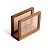 Porta Guardanapo de Mesa Bambu com Palhinha Xadrez - Imagem 1