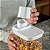 Pote Hermético Para Mantimentos com Medidor 2,3L Drop Branco - Imagem 4