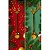 Kit com 2 Colheres Natalina de Rena 14X2,5cm Dourada - Imagem 3