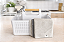 Kit Organizador Branco com 1 Borrifador e 3 Panos de Limpeza - Imagem 1