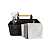 Kit Organizador Preto com 1 Borrifador e 3 Panos de Limpeza - Imagem 1
