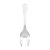 Garfo de Aço Inox para Assado Prateado 27,5cm - Imagem 3