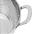 Escorredor inox de Macarrão Coleção Isa Scherer Prata 23cm - Imagem 5