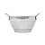 Escorredor inox de Macarrão Coleção Isa Scherer Prata 23cm - Imagem 3