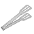 Pegador Multiuso Inox Resistente Para Servir - Imagem 4