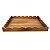 Bandeja De Madeira Wave Retangular Decorativa 45X36X5cm - Imagem 3