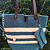 Bolsa Tote Canoa Azul Petróleo e Cru - Imagem 2