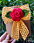 Laços Amora com flor Rosa - Imagem 5