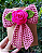 Laços Amora com flor Rosa - Imagem 9