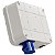 Quadro de proteção para carregadores veiculares - 1 tomada de 32 amperes + 1 tomada de 20 amperes - 127/220 volts - CLAMPER Mobi Plug 220V 8+5KW C M - 024280 - Imagem 4