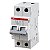 Minidisjuntor ABB SJ202T-C20 - 20A, 2 Polos, Curva C, 3kA/5kA, 400/230V - Imagem 1