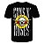 Camiseta Unissex Banda Guns n'Roses Algodão Manga Curta Fio 30.1 Malha Penteada cor Preto - Imagem 3