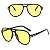 Óculos de sol Unissex Brad Pitt estilo aviação gradiente lentes Uv400 armação Policarbonato 8 cores - Imagem 1