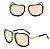 Óculos de sol unissex estilo retro vintage de alta qualidade lentes Uv400 especiais - Imagem 5