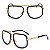 Óculos de sol unissex estilo retro vintage de alta qualidade lentes Uv400 especiais - Imagem 6