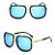 Óculos de sol unissex estilo retro vintage de alta qualidade lentes Uv400 especiais - Imagem 2