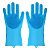 Luvas de limpeza Flex-Up de borracha com ultra silicone utilizada em cozinha, carros, animais e banho de pessoas - Imagem 5