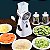 Ralador de queijo rotativo manual cortador de legumes batatas multifuncional para vegetais um acessório de  cozinha 3 cores - Imagem 2