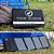 Painel solar duplo usb portátil carregador de celular i-Phone e sMartphone carrega  Powerbank Universal - Imagem 1