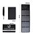 Painel solar duplo usb portátil carregador de celular i-Phone e sMartphone carrega  Powerbank Universal - Imagem 3