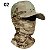 Capuz militar tático com boné camuflado balaclava máscara facial - Imagem 3