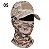 Capuz militar tático com boné camuflado balaclava máscara facial - Imagem 6