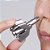 Aparador de pêlos manual para nariz de aço inoxidável lavável portátil não enferruja - Imagem 3