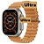 Relógio digital ultra series smartwatch para iOS e Android com Bluetooth duplo frequência cardíaca treinamento de respiração oxigênio no sangue pulseira silicone padrão - Imagem 8