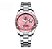 Relógio feminino de luxo com pulseira de aço inoxidável à prova d'água movimento de quartzo - Imagem 7