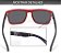 Óculos de sol Shimano unissex Proteção UV400 próprio para ciclismo e atividades esportivas ao ar livre Design ergonômico profissional confortável de usar - Imagem 8