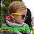 Óculos polarizados redondos para crianças feito de silicone flexíveis proteção uv400 para meninos e meninas de 2 a 14 anos - Imagem 1
