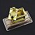 Arca da Aliança feita de liga de zinco banhada em cor de ouro em uma base de cobre replica identica em miniatura - Imagem 8