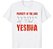 Camiseta unissex Yeshua hebraico israelita judaica letras messiânica manga curta em algodão gora e costuras  reforçada - Imagem 4