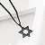 Colar estrela de Davi em aço inoxidável para Homens estilo judaico comprimento da corrente de 60 centímetros - Imagem 9