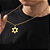 Colar estrela de Davi em aço inoxidável para Homens estilo judaico comprimento da corrente de 60 centímetros - Imagem 2