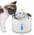 Fonte de agua para gatos e cachorros um dispensador automático para Pets bebedor super silencioso e iluminado carregador por USB - Imagem 4