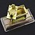 Réplica Arca da Aliança feita em Liga de zinco banhada na cor de ouro - Imagem 6
