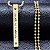 Colar pingente unissex mezuzah aço inoxidável banhado na cor de ouro prata e bronze joias israelita judaica - Imagem 1