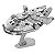 Nave espacial veículo Star Wars millennium falcon famosa guerra estelar - Imagem 1