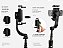 Estabilizador Gimbal portátil para iPhone e androide vara de selfie controle remoto bluetooth sem fio - Imagem 3