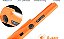 Detector de Metais Portátil à Prova D'Água com Bateria 9V Pinpointer GP para Ouro e Prata Moedas e Itens Pequenos Vibração + Som Cor Laranja - Imagem 6